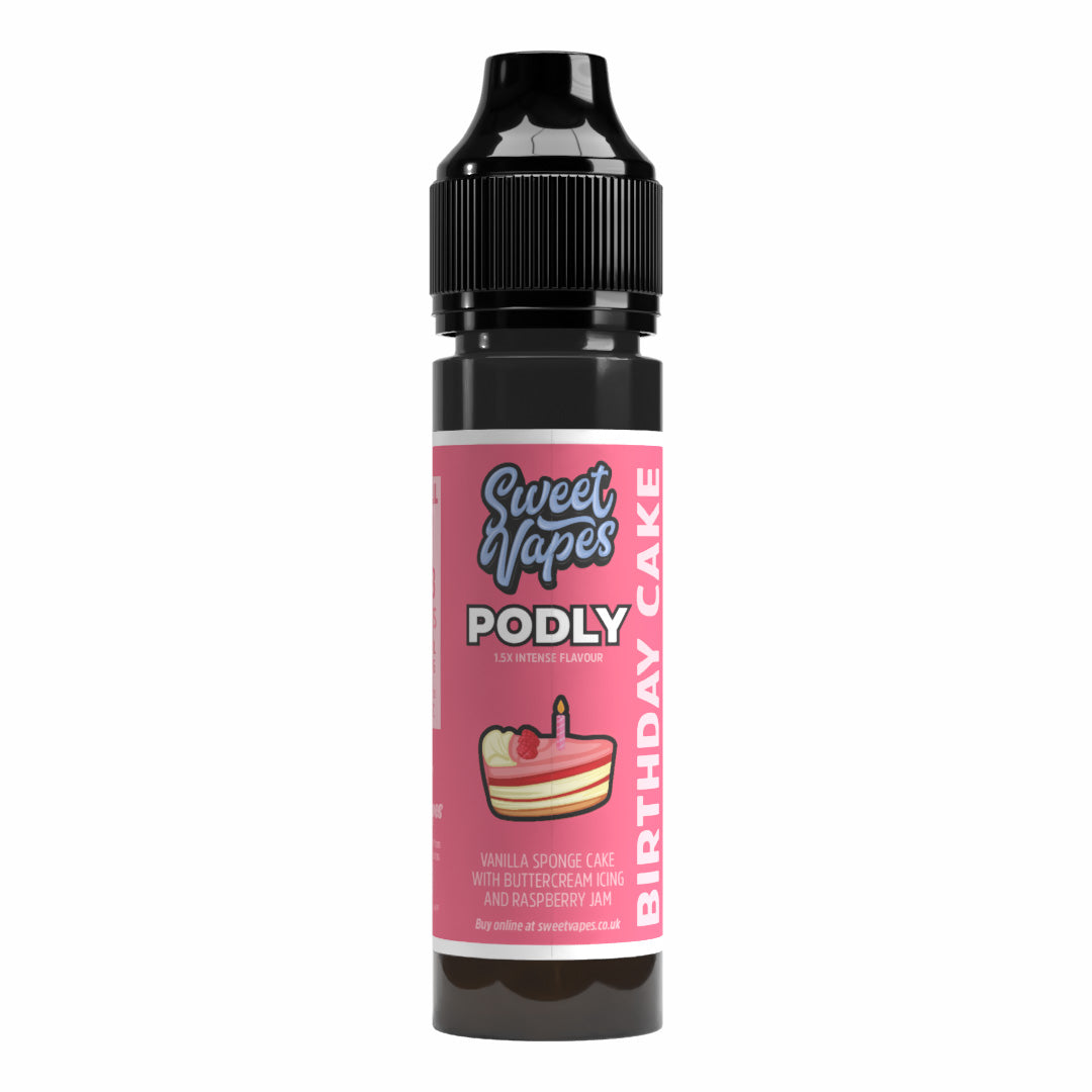 PODLY Birthday Cake - 50ml Long Fill