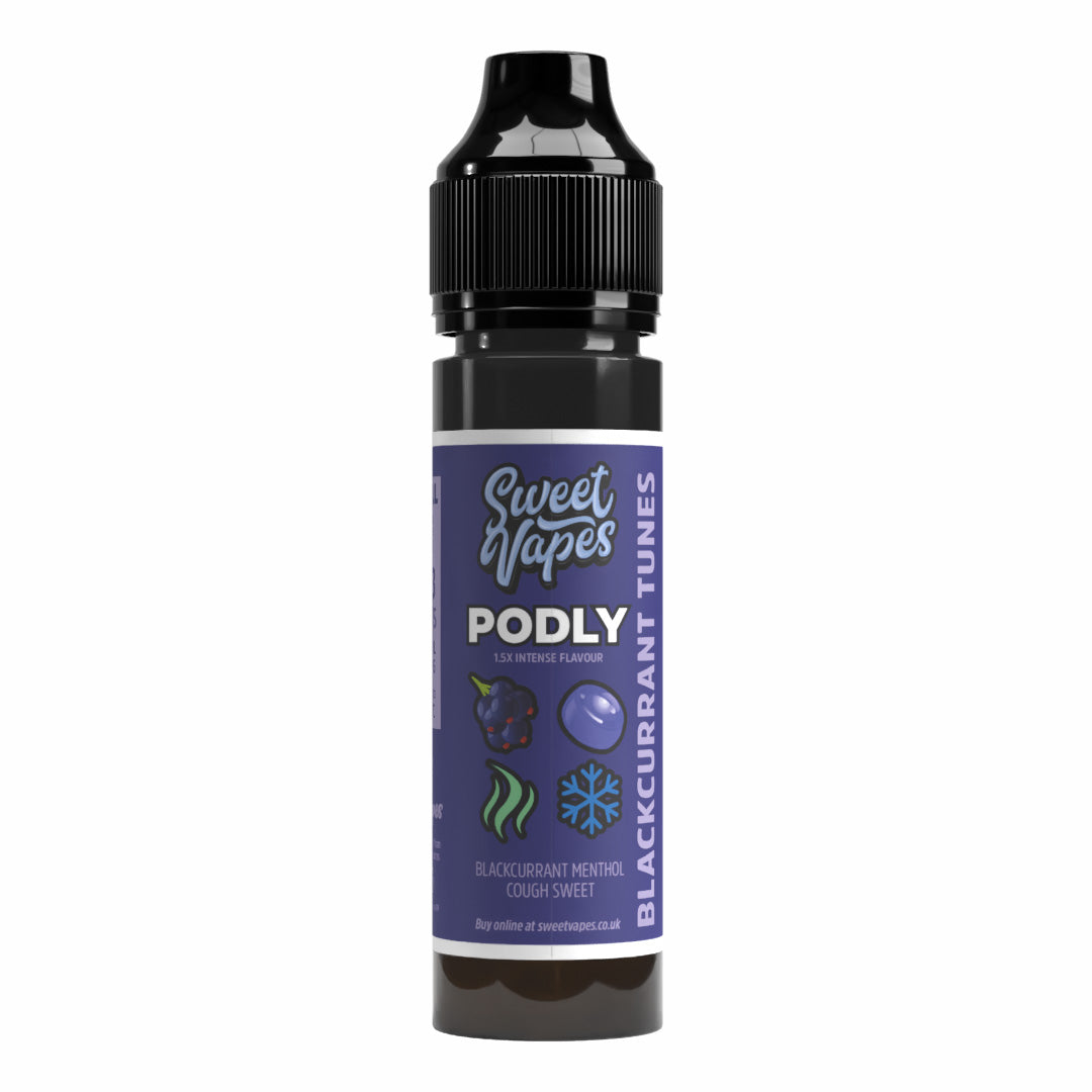 PODLY Blackcurrant Tunes - 50ml Long Fill