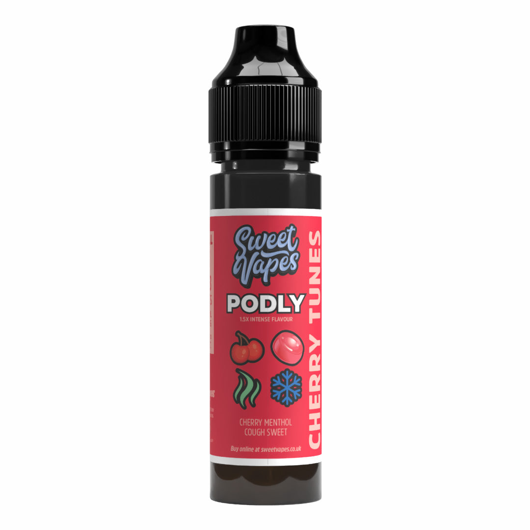 PODLY Cherry Tunes - 50ml Long Fill