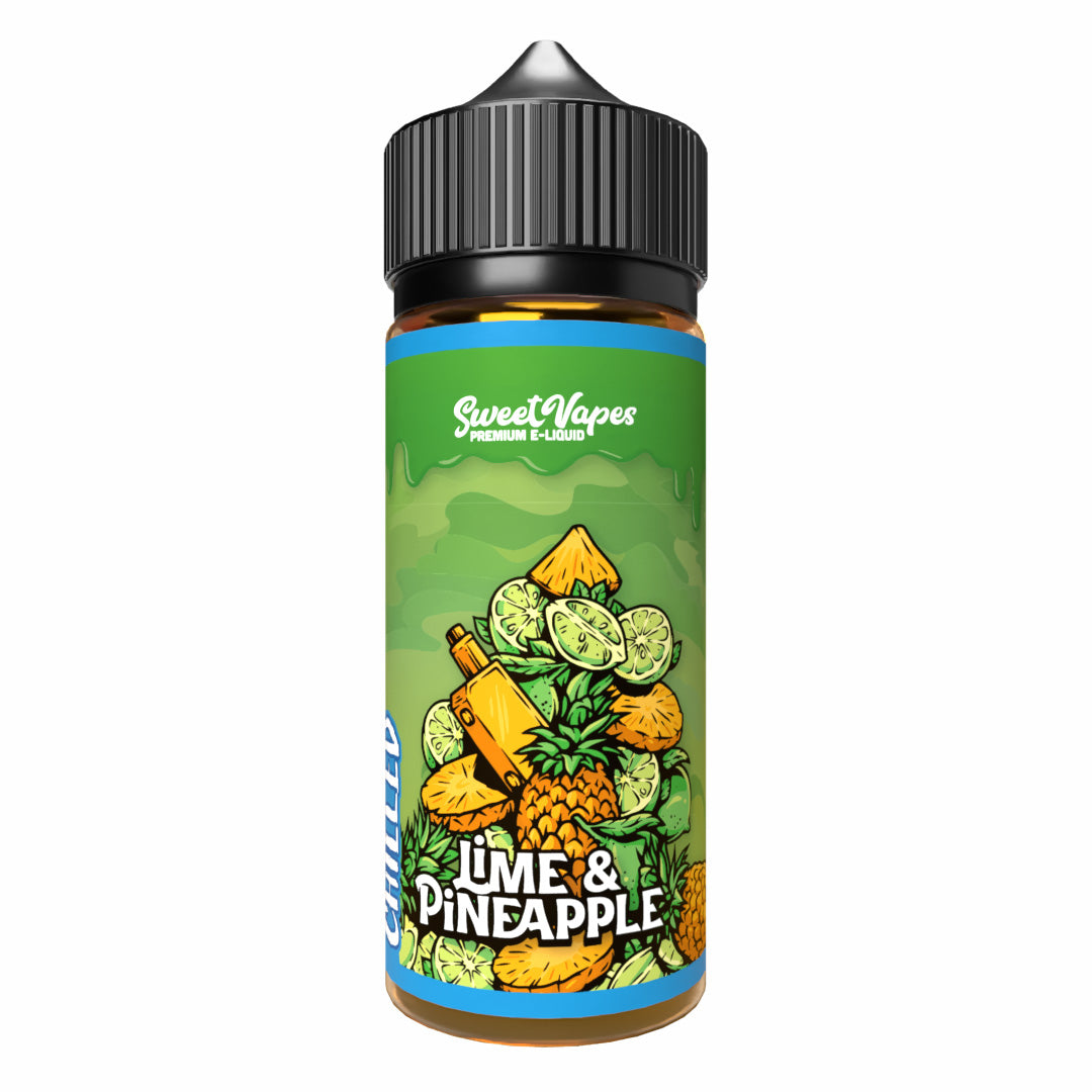 Lime & Pineapple Chilled - 100ml Short Fill