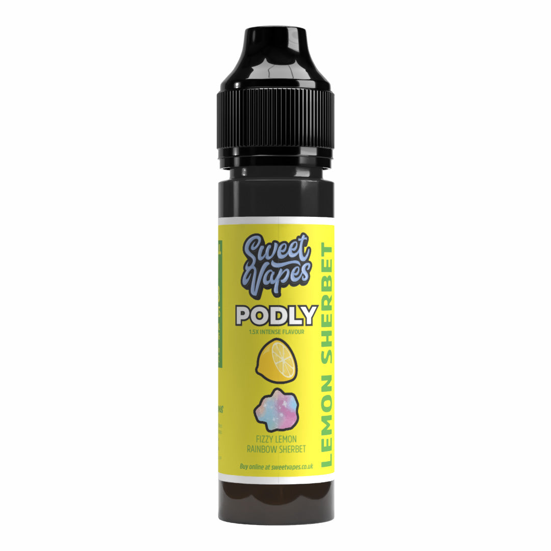 PODLY Lemon Sherbet - 50ml Long Fill