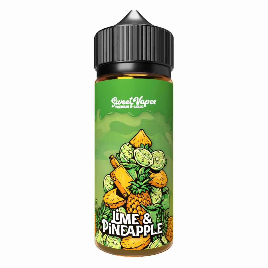 Lime & Pineapple - 100ml Short Fill