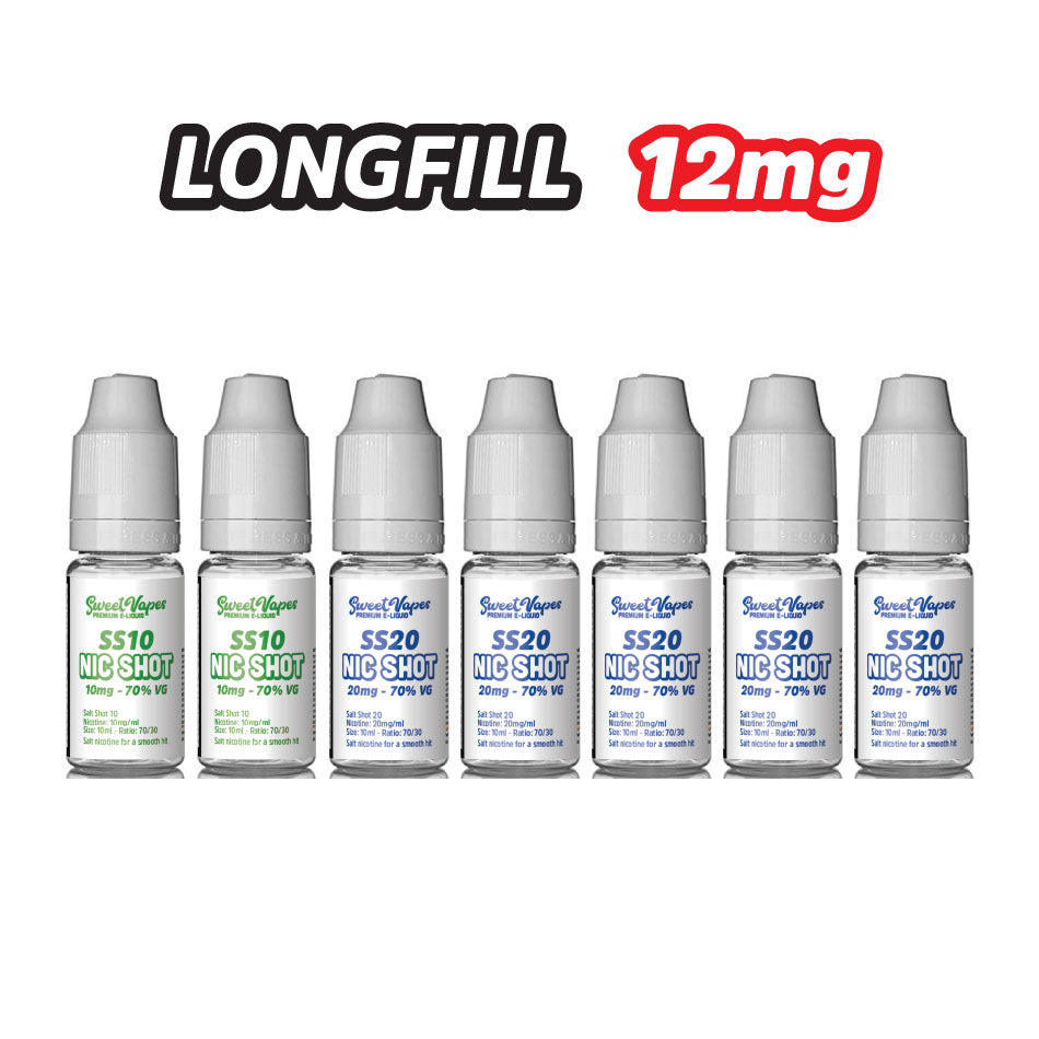 Longfill 50/50 Nic Shot Packs