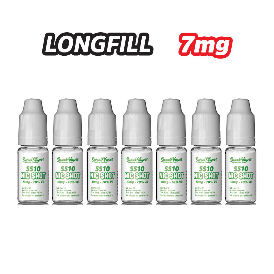 Longfill 50/50 Nic Shot Packs