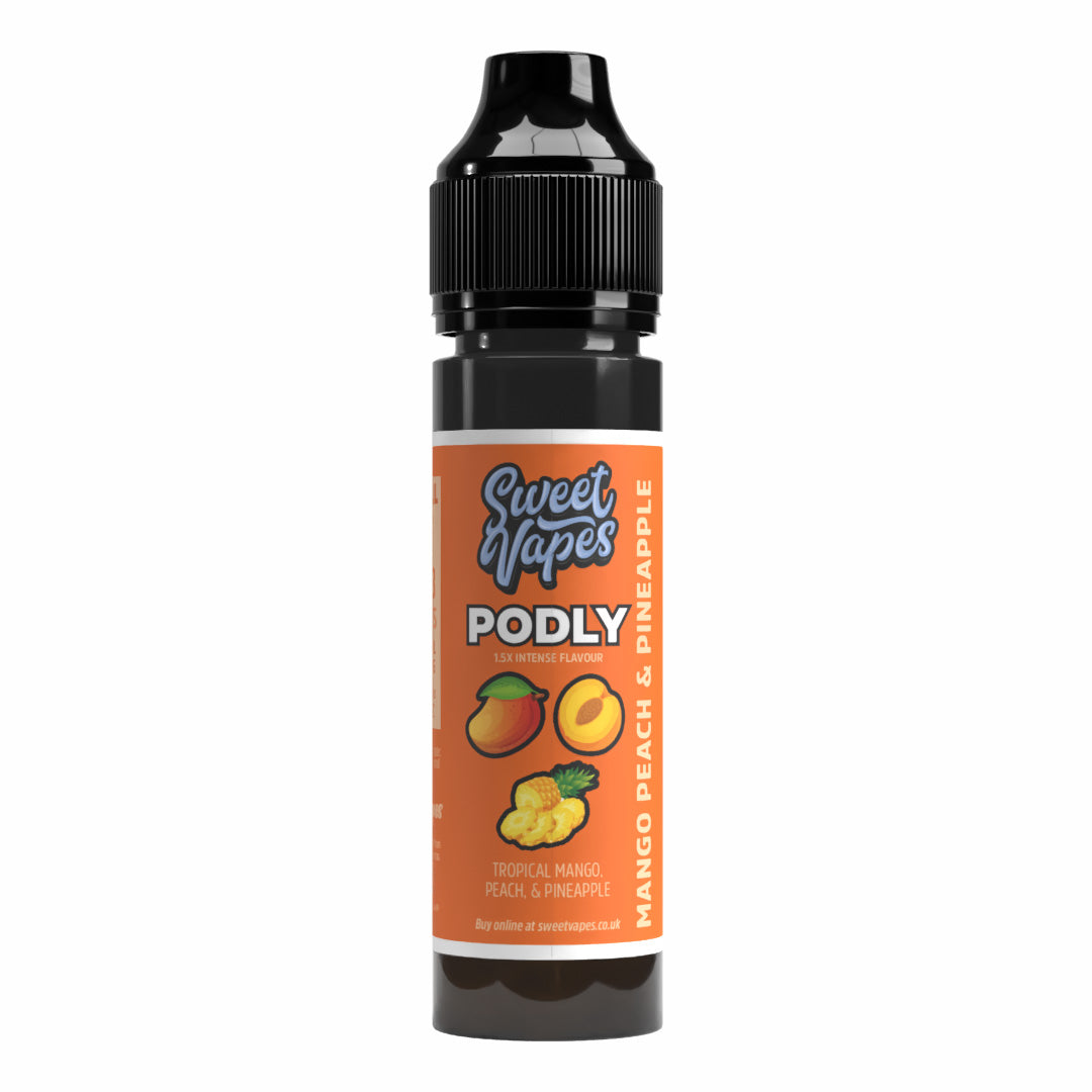 PODLY Mango, Peach & Pineapple - 50ml Long Fill