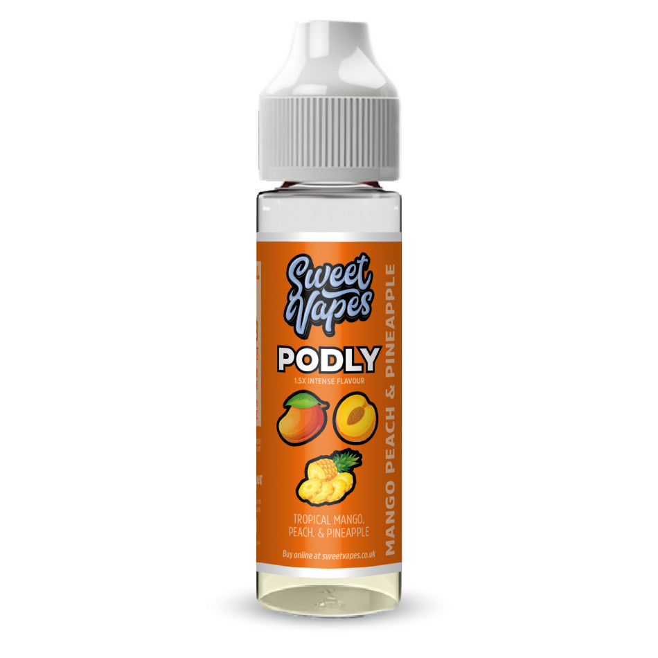 PODLY Longfill Mango, Peach & Pineapple