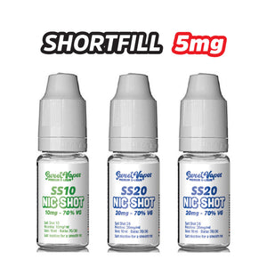 Shortfill 70/30 Nic Shot Packs